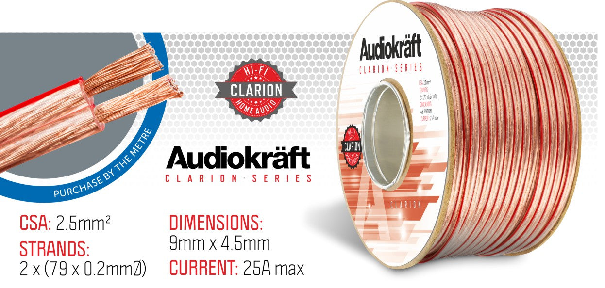 AudioKraft - Clarion Series Premium HIFI cable