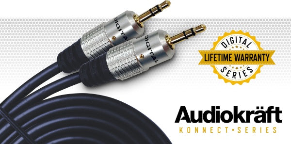 AudioKraft Konnect Series | Premium 3.5mm Jack to Jack Cables