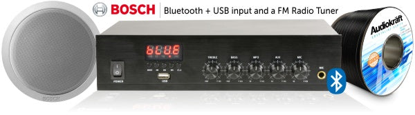 Features Bluetooth/USB and FM Tuner