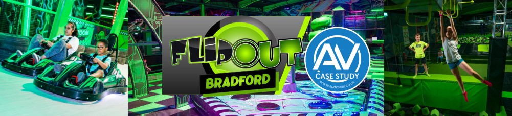 Flip Out Bradford get a new PA System by Audio Volt