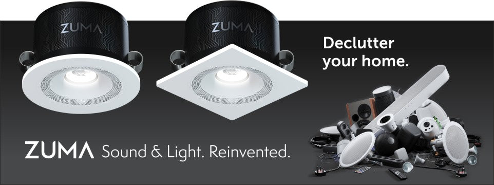 Declutter your home with a Zuma Luminaire Smart LED Ceiling Downlight