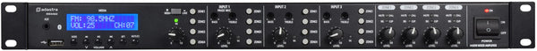 Adastra RM4460 4-Zone 240W Mixer Amplifier with Bluetooth, FM & USB