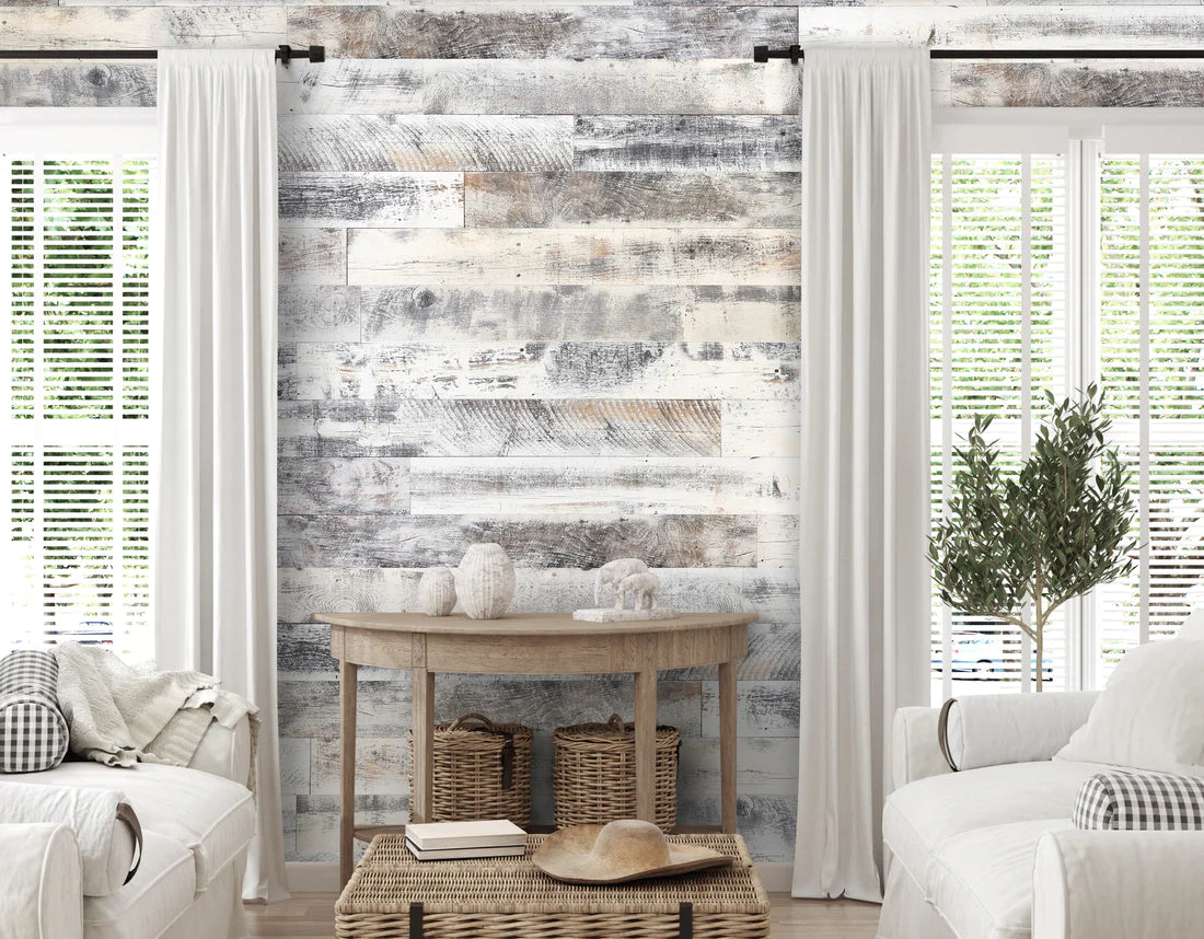 Class A - Rustic Originals Real Wood Easy Install Wall Panels (20 Sq. Ft.)