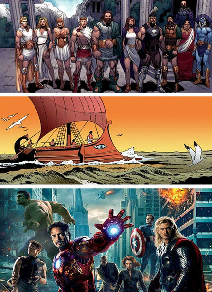 Jason and the Argonauts are the original Marvel Avengers team