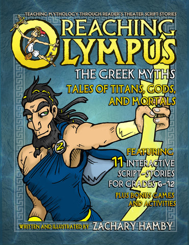 Reaching Olympus Mythology Textbook Series