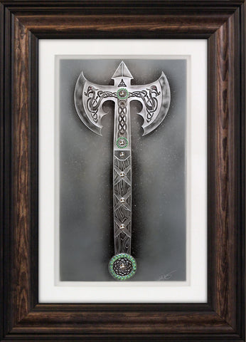 glass war axe