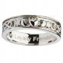 ShanOre Mens Claddagh Ring 