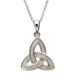ShanOre Jewelry stone set Celtic Knot Pendant