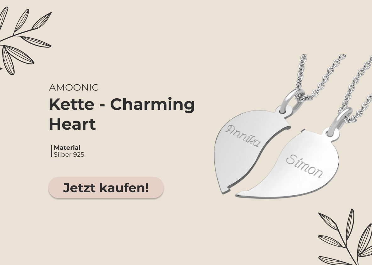 Herzkette Silber: Ein romantisches Schmuckstück, das nie aus der Mode kommt - Bild 1