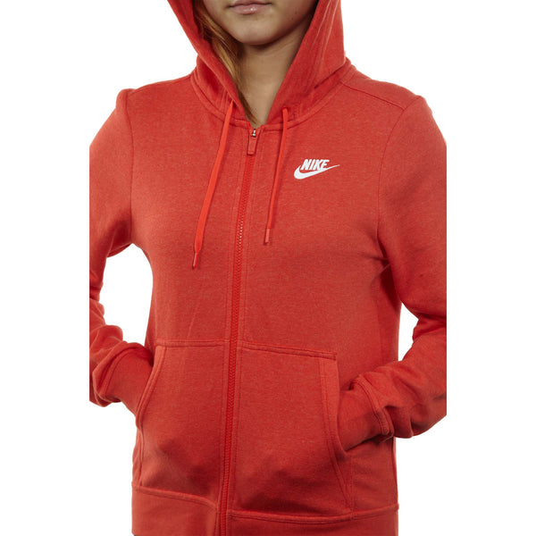 nike zip up red