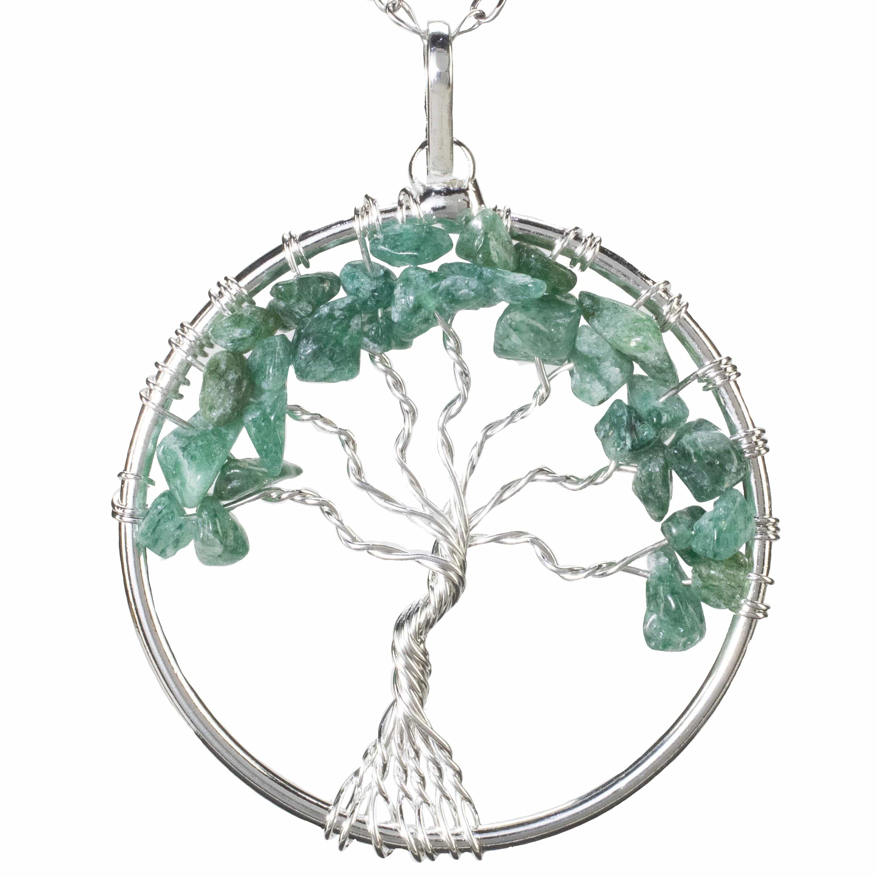 1TREE1LIFE™ Tree of Life Chakra Crystal Stone Necklace