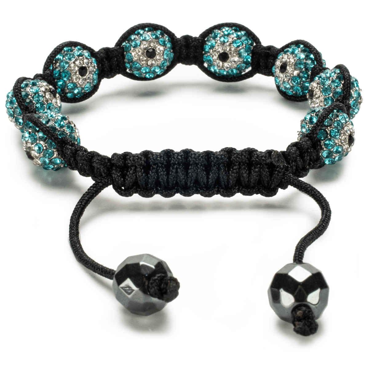 Evil Eye beaded bracelet – 10mm – Shambala