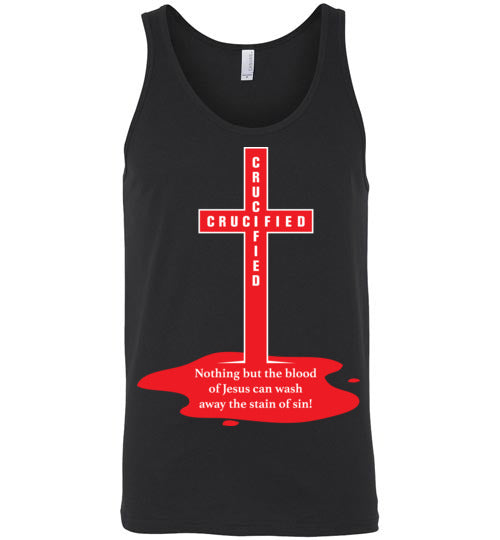 Isiah 53:5, At The Cross, Crucified Unisex Tank, S-2XL