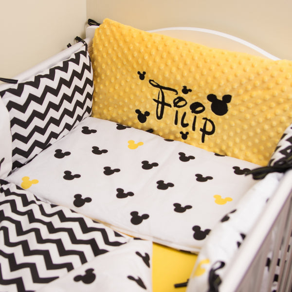 personalised cot bedding sets