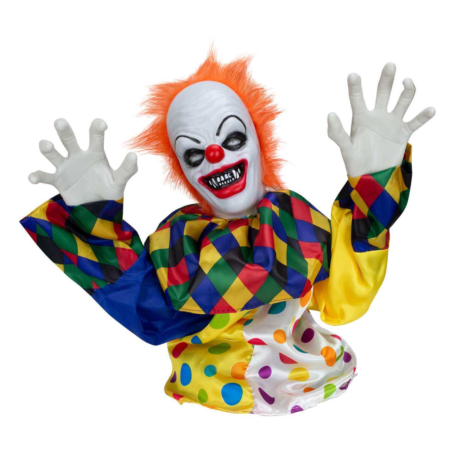 Halloween Animatronics Clown Home halloween superstore 6 ft hugz the ...
