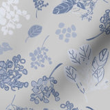 Eucalyptus Blue Monotone Silver Back