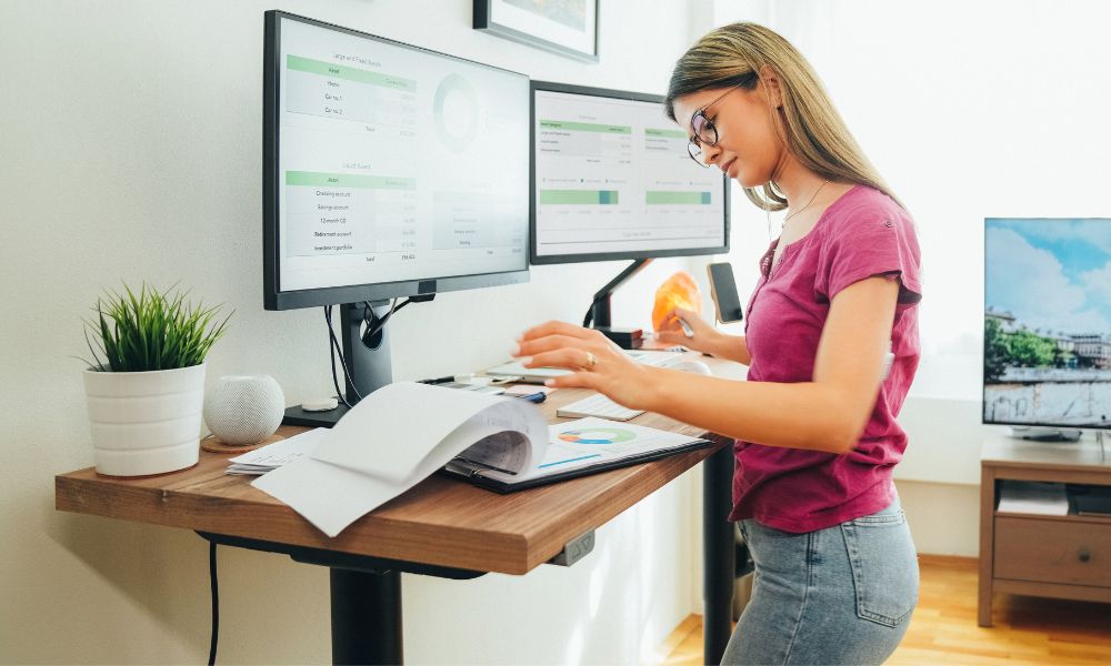 best time to use standing desks