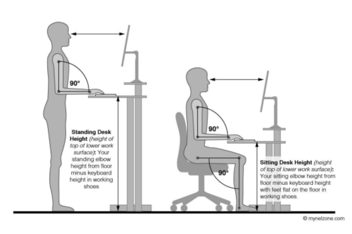 How to Sit Properly at Your Desk
