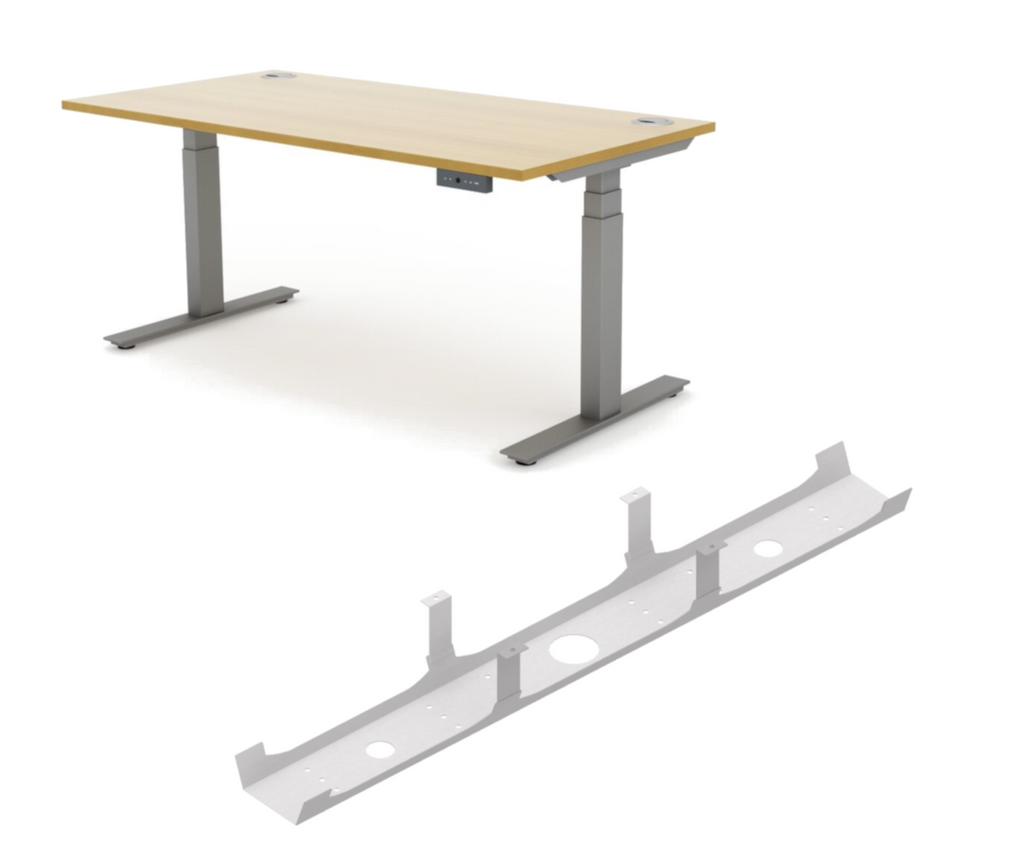 Autonomy Pro Height Adjustable Electric Desk Cable Tray Ergo Desks