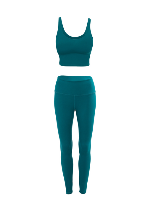 Ultra High Rise, 5” Empower Legging in Teal