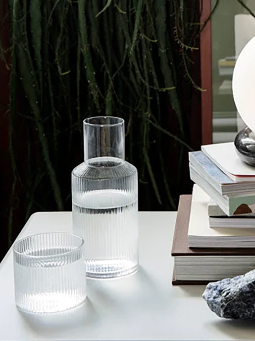 Ripple Carafe Set, Ferm Living, Finnish Design Store