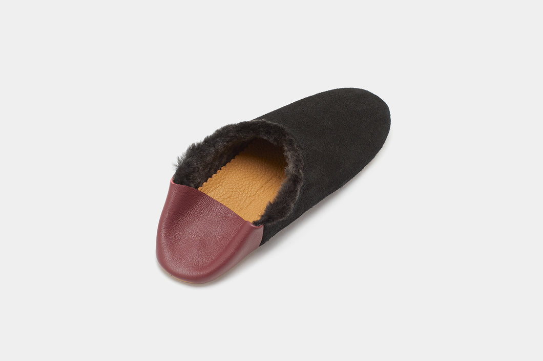 shearling house shoes