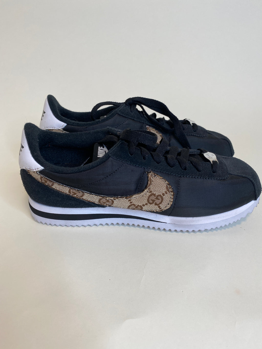 custom nike cortez gucci