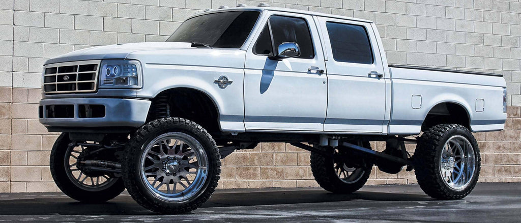 Powerstroke Rims Guide 9th Gen Ford F250 Lifted on wheels Image