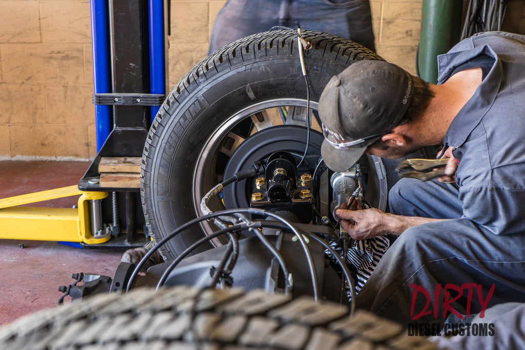 Dirty Diesel Customs - Stripping 2018 Ford Superduty Axles