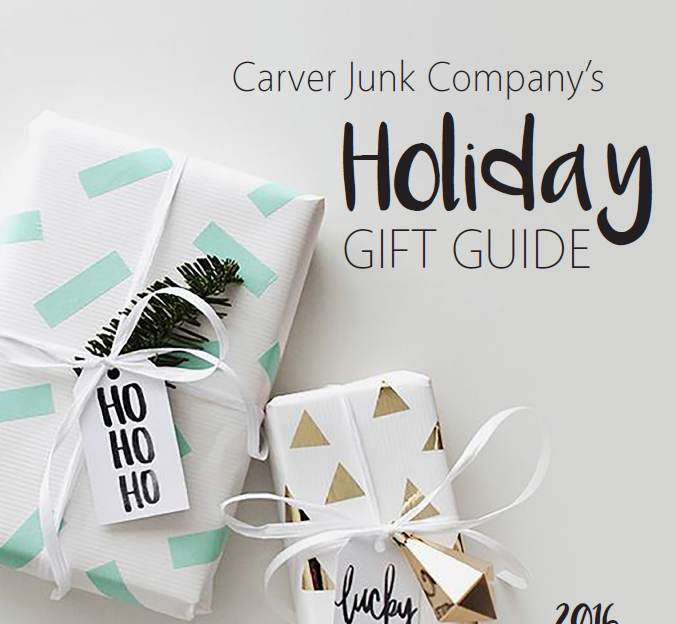 Carver Junk Company's 2016 Holiday Gift Guide | Handcrafted, Handmade, Locally Created Gifts and Decor | Minnesota Brick and Mortar | Shop Online at carverjunkcompany.com