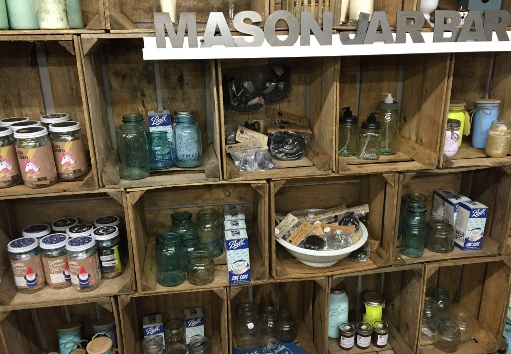 Mason Jar Bar at Carver Junk Company