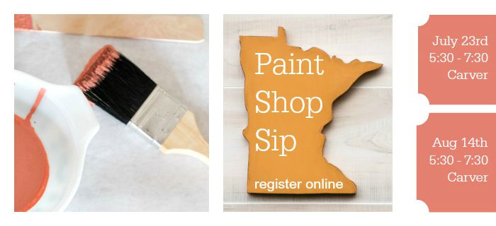 Milk Paint Workshop | Wine and Paint Classes | Minneapolis, MN | Carver Junk Company