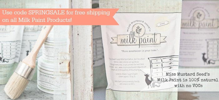 Carver Junk Company Spring Sale | Miss Mustard Seed's Milk Paint | Free Shipping | Furniture Paint |DIY Sale