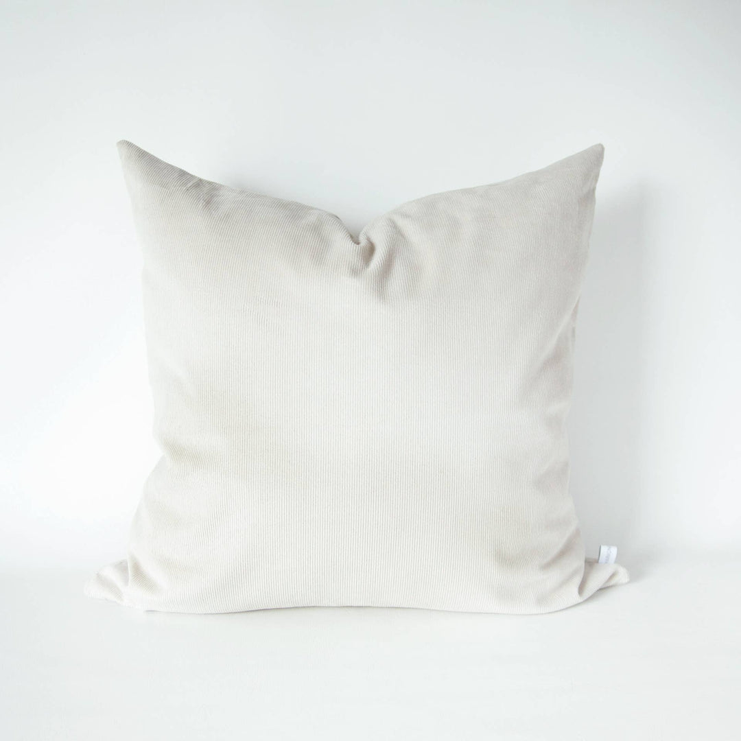 Stone Corduroy Pillow Cover + Insert – Carver Junk Company