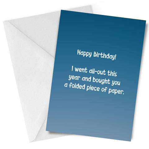 The Only Gift You Need Daughter Birthday Greeting Card – Carver Junk Company