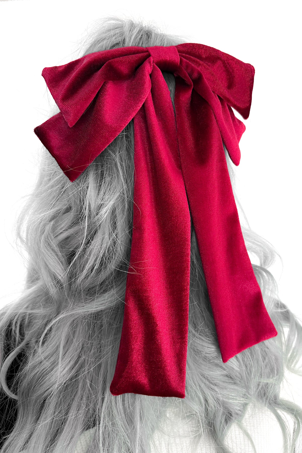 BowBoulevardStore Red Velvet Bow