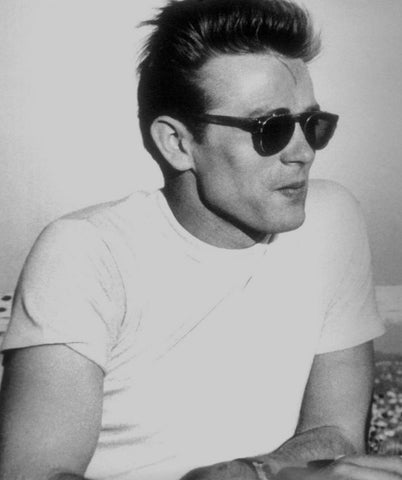 James Dean wearing a T-Shirt