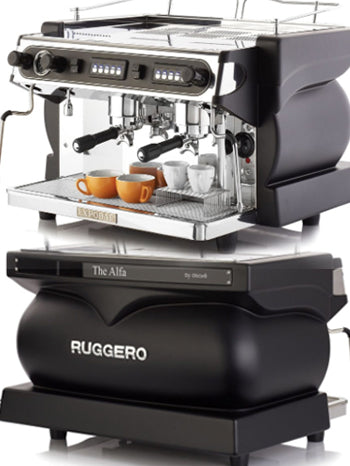 Espresso 2 Group ALFA Ruggero Coffee Machine