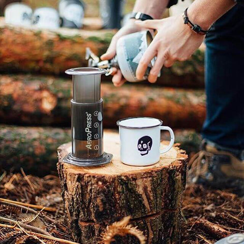 Master the Art of Aeropress Coffee While Camping