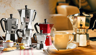 Bialetti 3 Cup Mr Moka Stovetop Italian Espresso Maker 