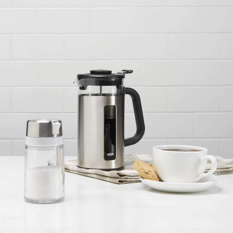 OXO GOOD GRIPS VENTURE FRENCH PRESS, 8-CUP