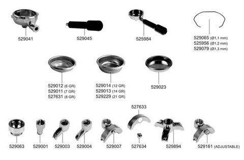 Portafilter Handle M12 x 1.75mm Thread