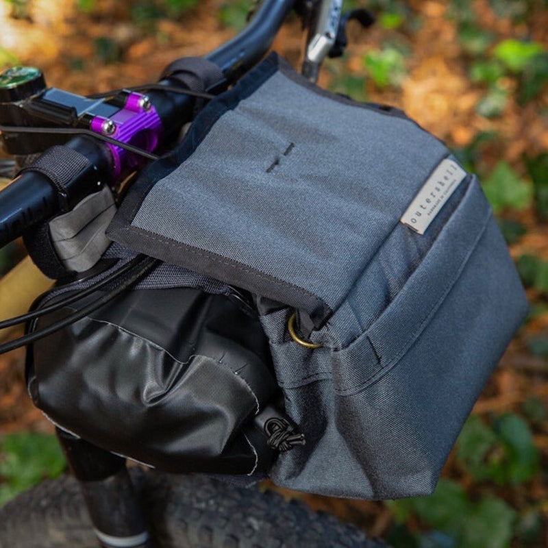 outer shell drawcord handlebar bag