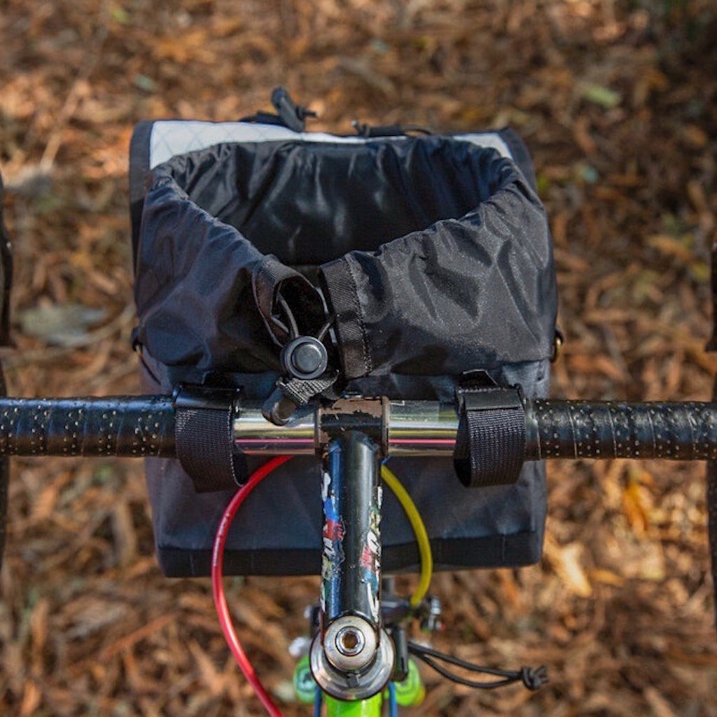 outer shell drawcord handlebar bag