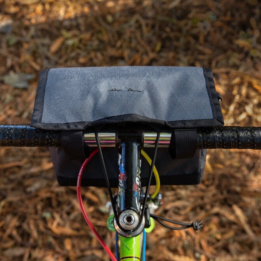 outer shell drawcord handlebar bag