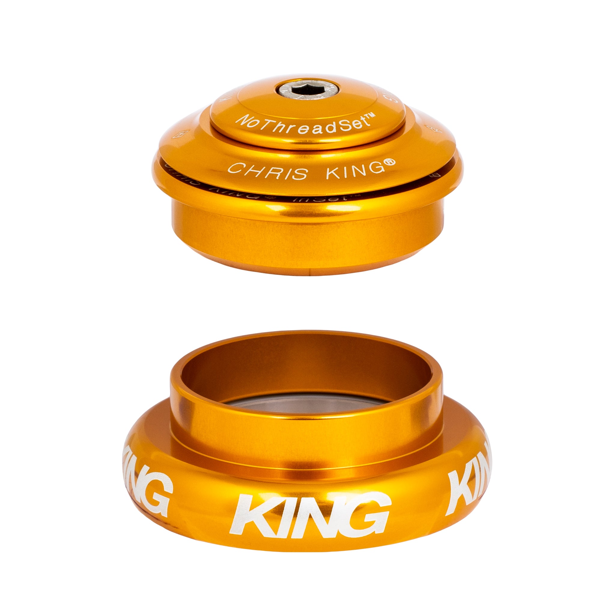 人気ブランド 【新品】CHRISKING King INSET8 ヘッドパーツ GOLD