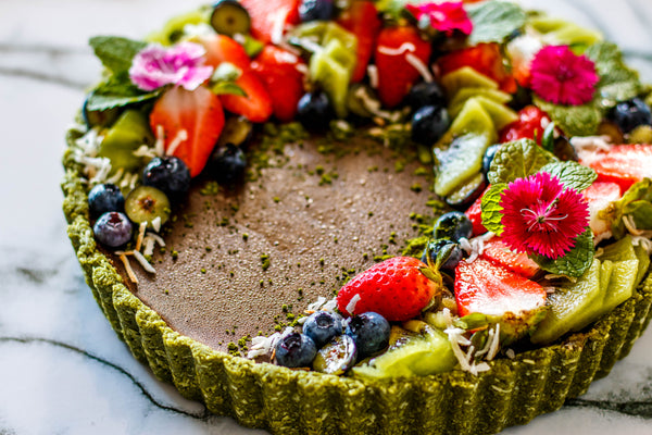 Chocolate Matcha Tart