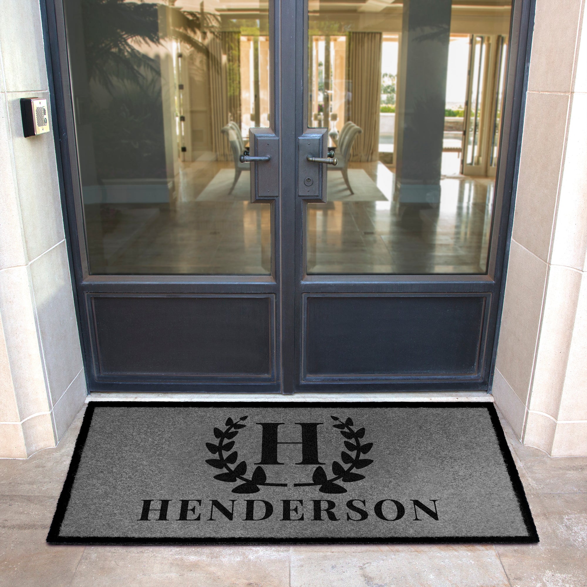 Infinity Custom Mats™ All-Weather Personalized Door Mat - STYLE