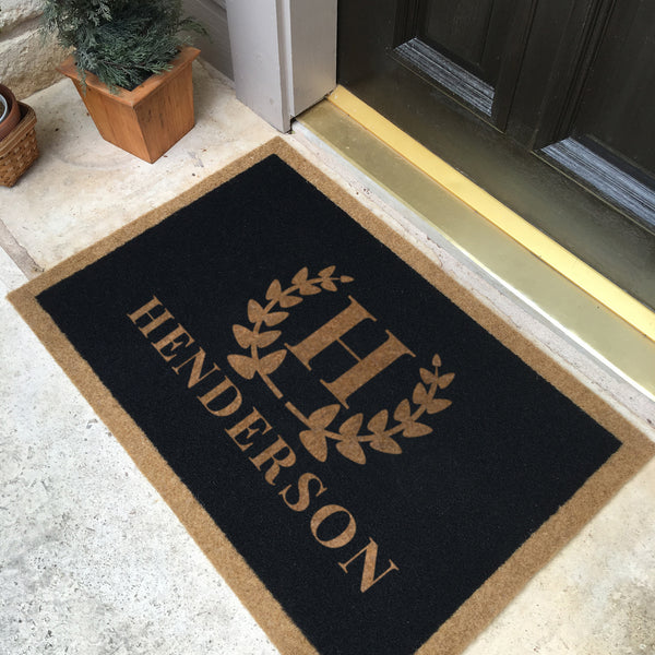 Personalized Doormat All Weather And Elegant Rugsthatfit