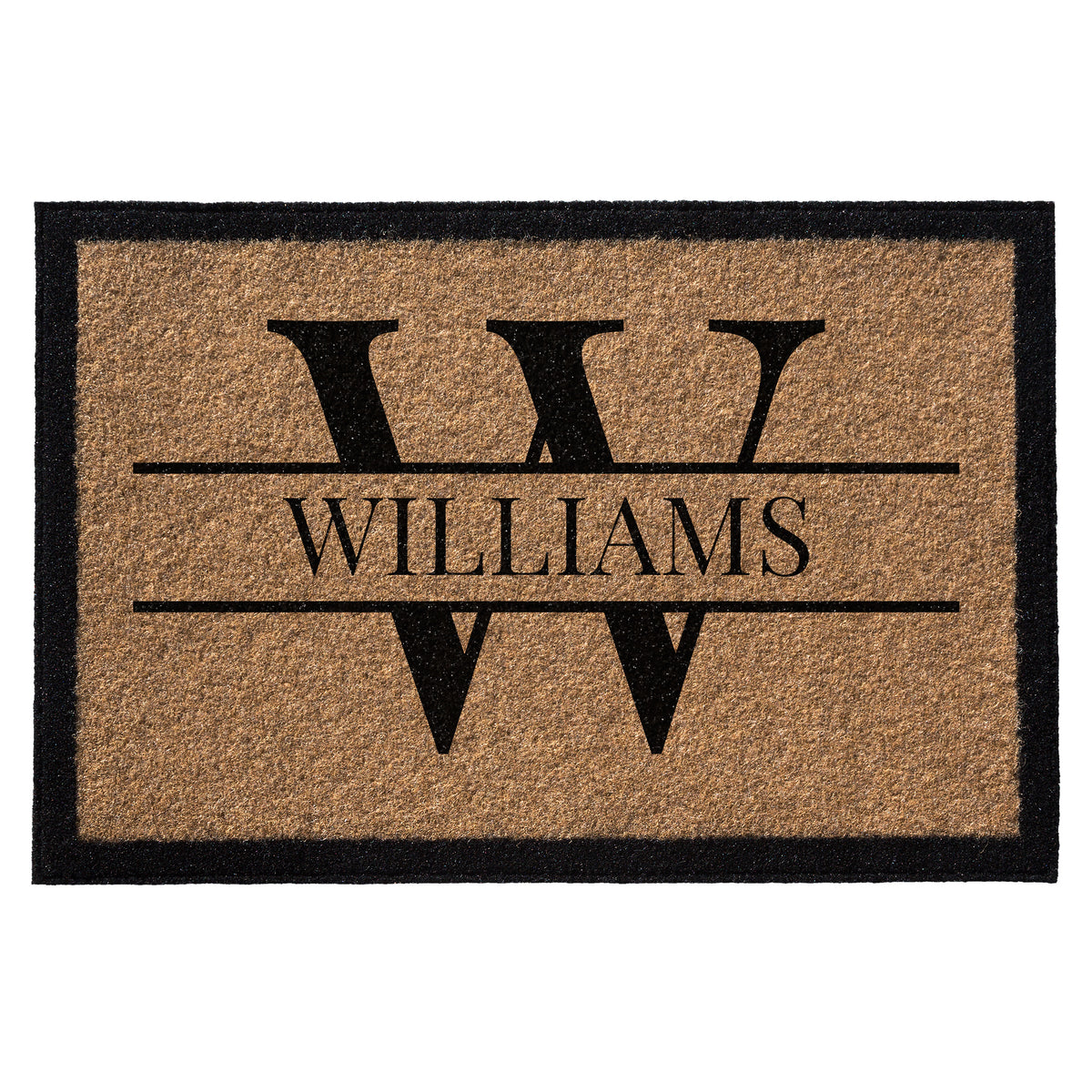 Infinity Custom Mats™ All Weather Personalized Door Mat Style Willi